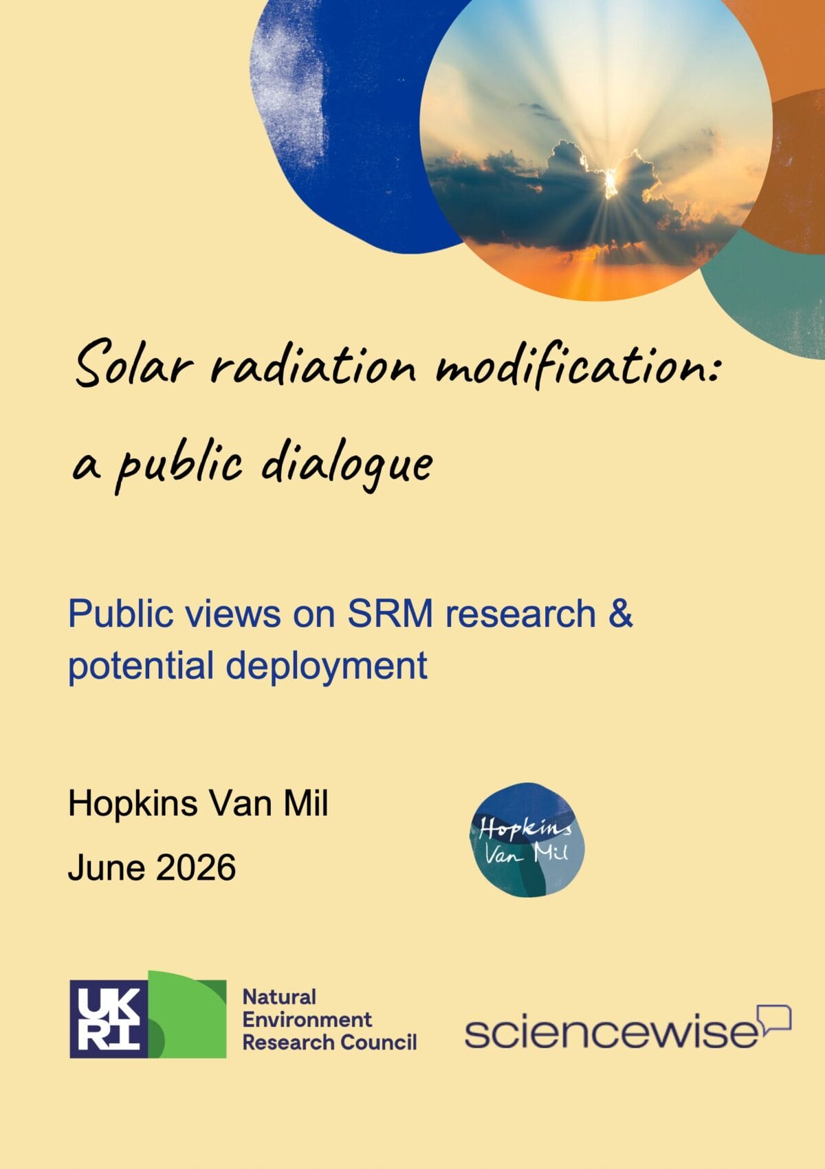 Solar Radiation Management | Sciencewise